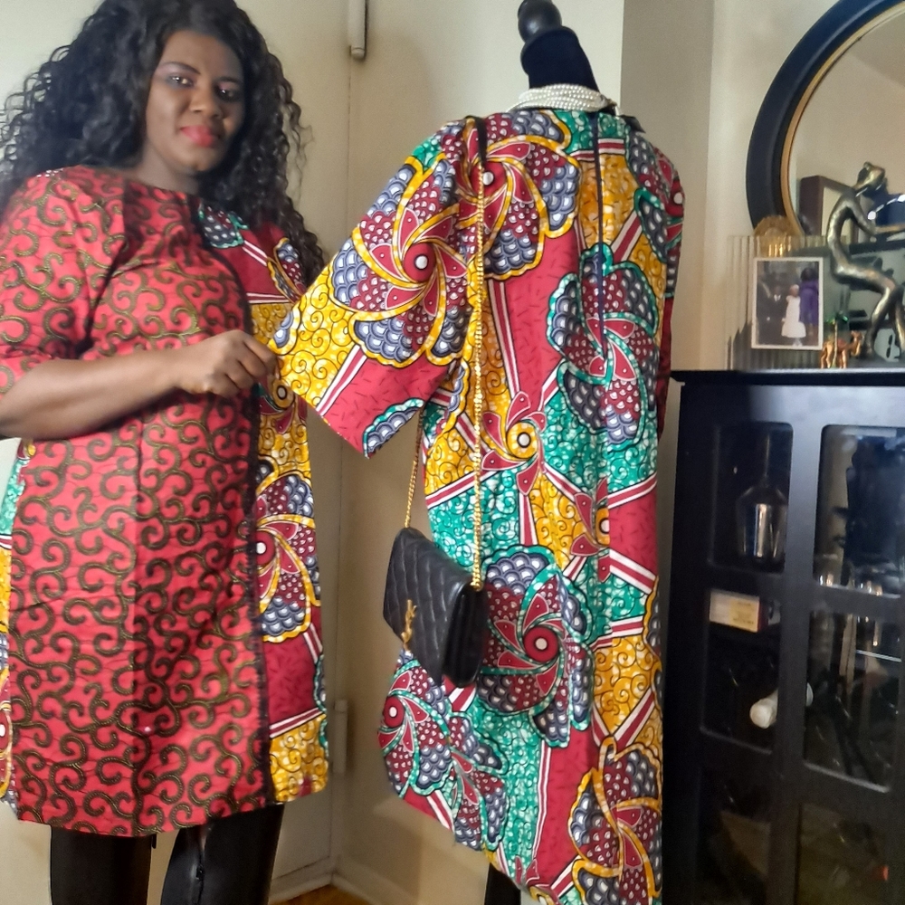 Short Ankara dress